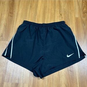 Nike Dri-FIT Men's Medium Black Running Shorts Lined Athletic Gym Active